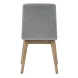  Steve Silver Furniture Vida Gray Polyester Side Chair IMAGE 4