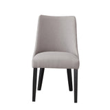  Steve Silver Furniture Xena Upholstered Gray SideChair IMAGE 1