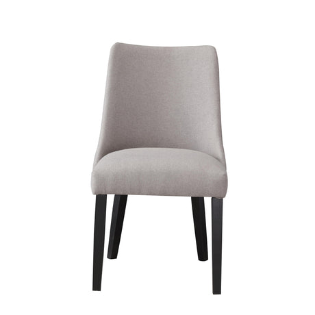  Steve Silver Furniture Xena Upholstered Gray SideChair IMAGE 1