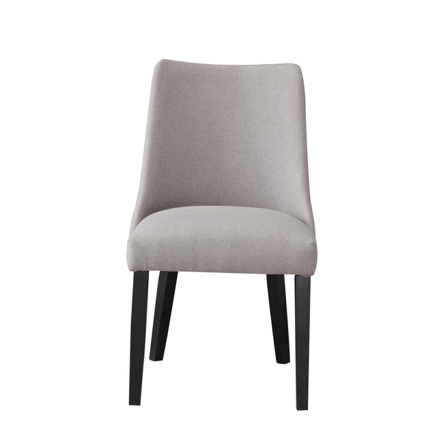  Steve Silver Furniture Xena Upholstered Gray SideChair IMAGE 1