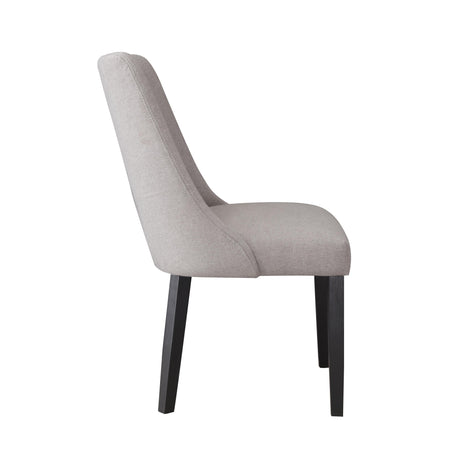  Steve Silver Furniture Xena Upholstered Gray SideChair IMAGE 4