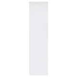  Coaster Furniture Jude 704254 3-shelf Engineered Wood Media Tower - High Gloss White IMAGE 5