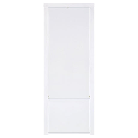 Coaster Furniture Jude 704254 3-shelf Engineered Wood Media Tower - High Gloss White IMAGE 7