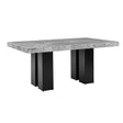  Steve Silver Furniture Camila CM420 Dining Table - Grey/Ebony IMAGE 1