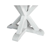  Steve Silver Furniture Canova CV520 52" Round Gray Marble Top Dining Table IMAGE 3