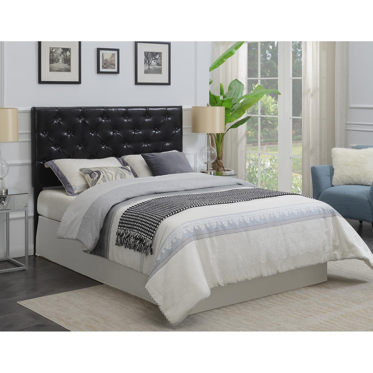  Steve Silver Furniture Kassel KAS800QHB Queen Headboard IMAGE 7