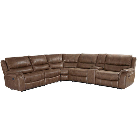  Steve Silver Furniture Lehi LH9750 6 pc Manual Reclining Sectional IMAGE 1