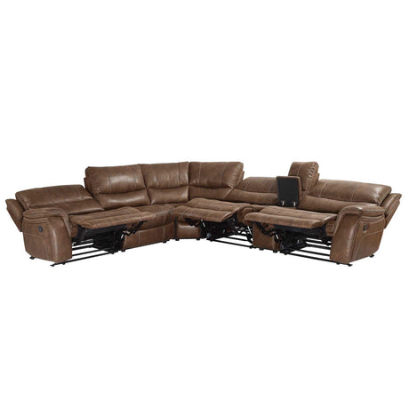  Steve Silver Furniture Lehi LH9750 6 pc Manual Reclining Sectional IMAGE 3