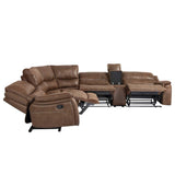  Steve Silver Furniture Lehi LH9750 6 pc Manual Reclining Sectional IMAGE 4
