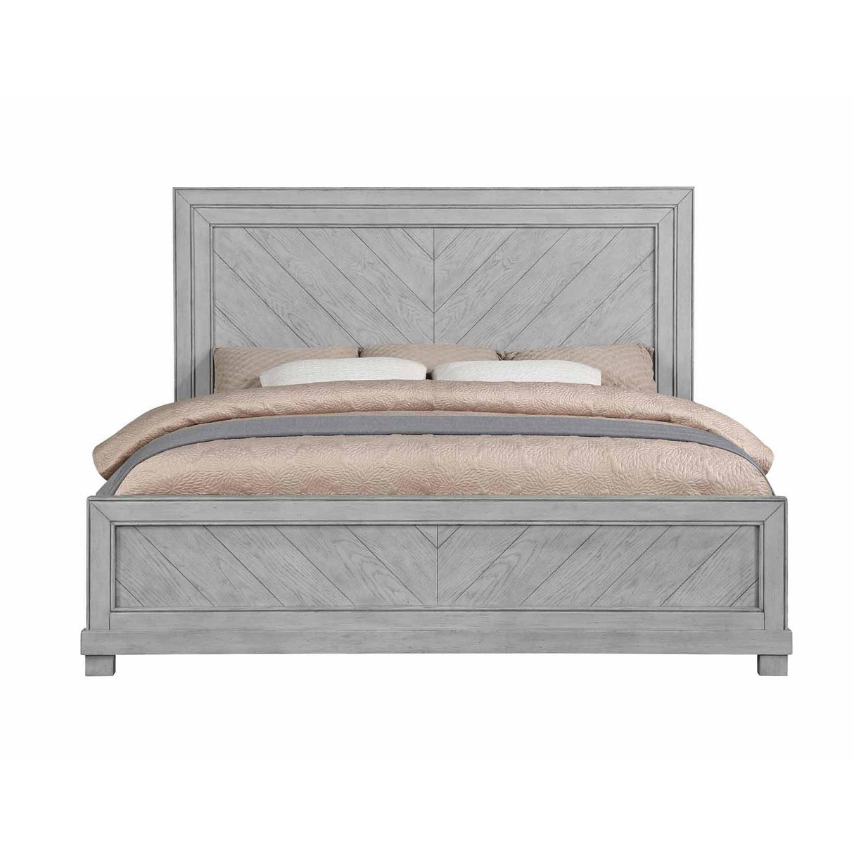  Steve Silver Furniture Montana MON900 King Bed - Matte Grey IMAGE 3