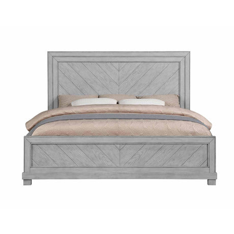  Steve Silver Furniture Montana MON900 Queen Bed - Matte Grey IMAGE 3