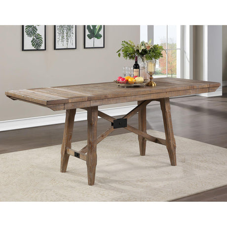  Steve Silver Furniture Riverdale RV500 96" Counter Table with 2 12" Leaves IMAGE 6