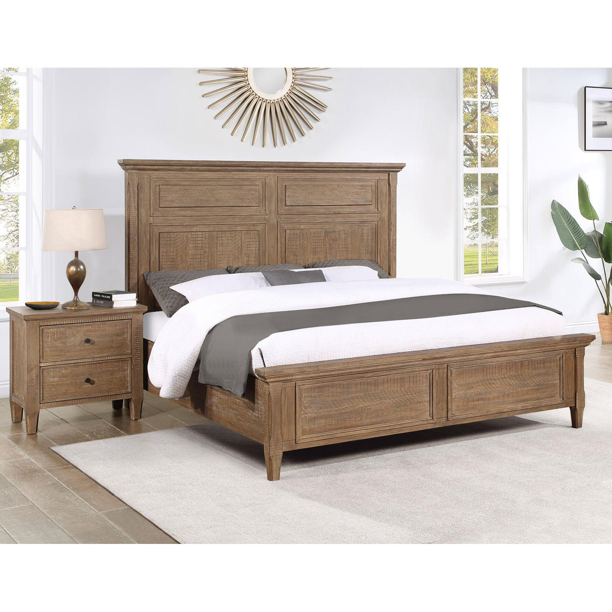  Steve Silver Furniture Riverdale RV900 King Panel Bed IMAGE 5