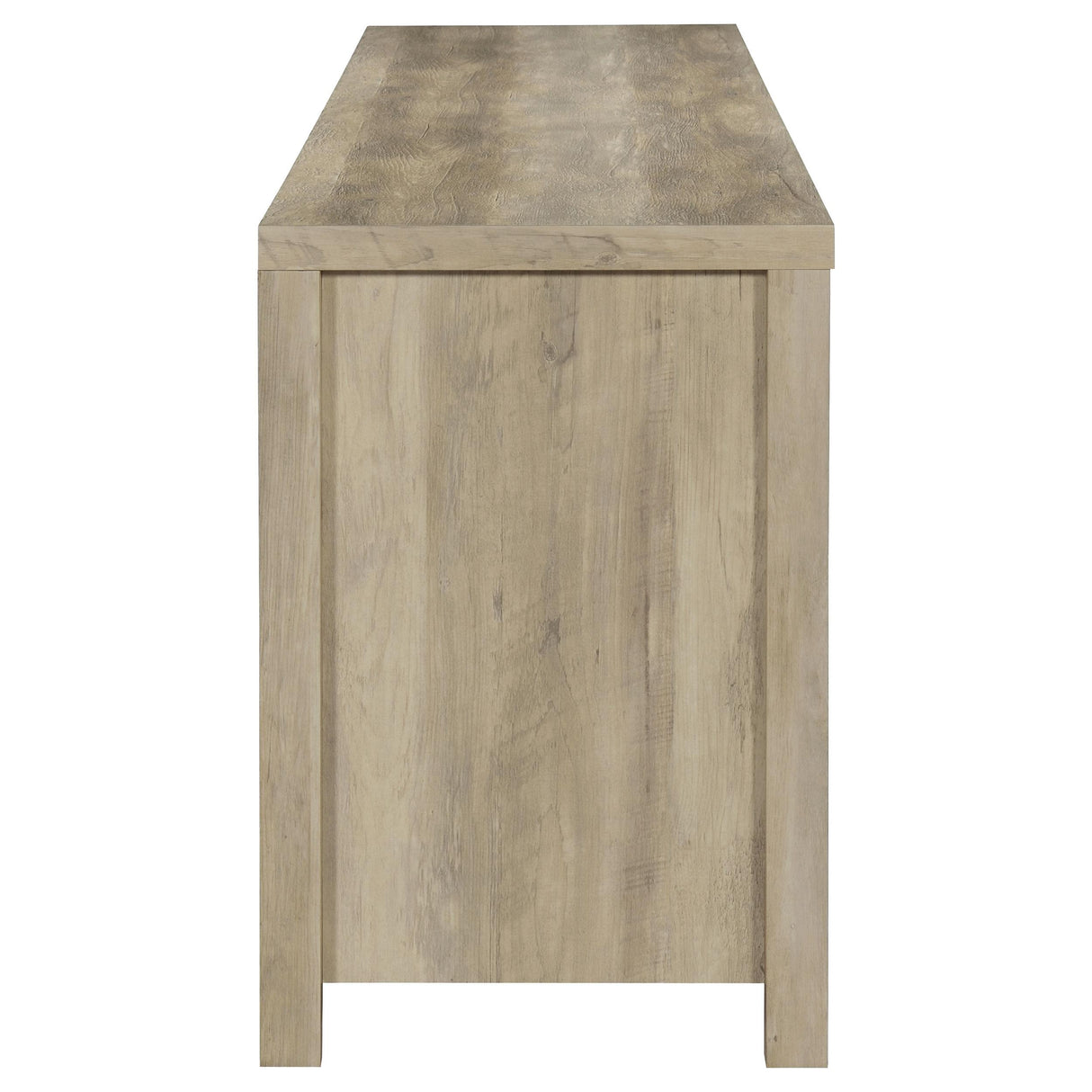  Coaster Furniture Madra 736263 2-door Engineered Wood 79" TV Stand - Distressed Pine IMAGE 10