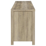  Coaster Furniture Madra 736263 2-door Engineered Wood 79" TV Stand - Distressed Pine IMAGE 10