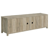  Coaster Furniture Madra 736263 2-door Engineered Wood 79" TV Stand - Distressed Pine IMAGE 8