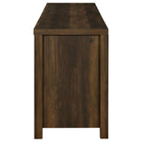  Coaster Furniture Madra 736273 2-door Engineered Wood 79" TV Stand - Dark Pine IMAGE 7
