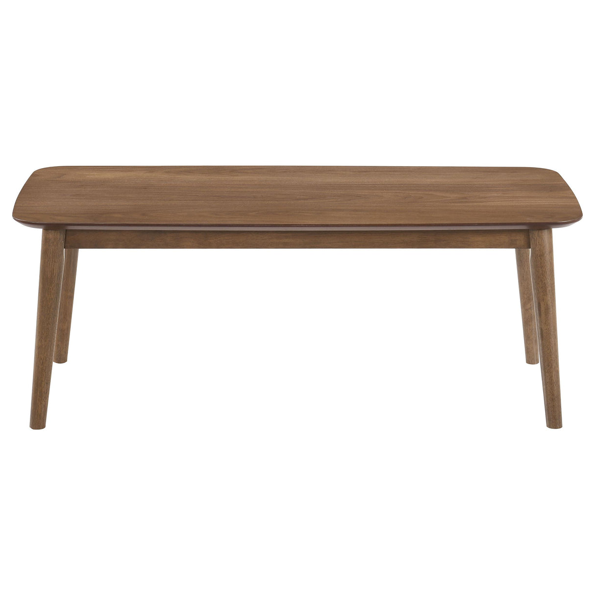  Coaster Furniture Radley 753524 3-piece Rectangular Coffee Table Set - Natural Walnut IMAGE 3