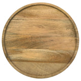  Coaster Furniture Ixia 915105 Round Solid Mango Wood Accent Side Table - Natural IMAGE 3