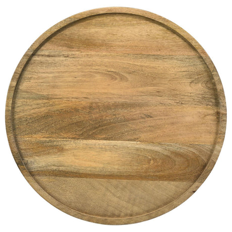  Coaster Furniture Ixia 915105 Round Solid Mango Wood Accent Side Table - Natural IMAGE 3