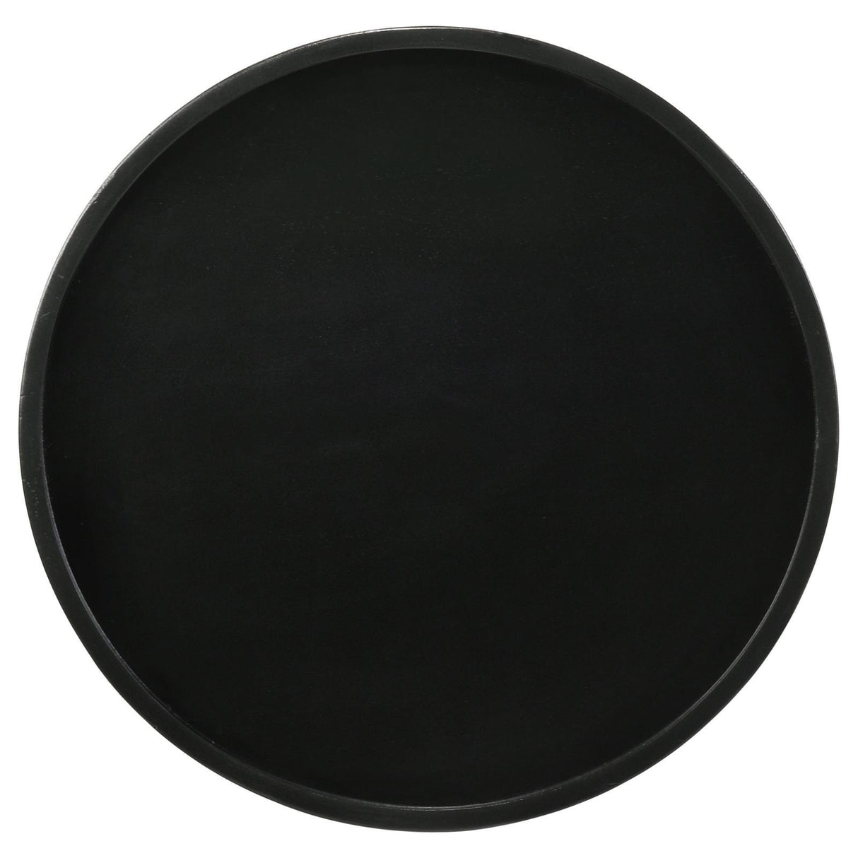  Coaster Furniture Ixia 915109 Round Solid Mango Wood Accent Side Table - Black Stain IMAGE 3