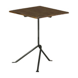  Coaster Furniture Heitor 931206 Square Wood Top Accent Side Table - Dark Brown IMAGE 1