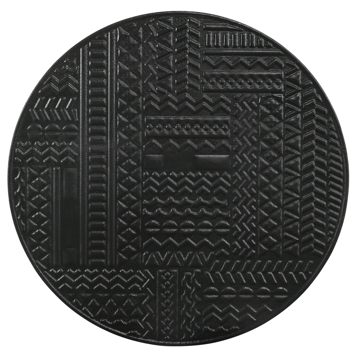  Coaster Furniture Loannis 935842 2-piece Round Mango Wood Nesting Table - Matte Black IMAGE 8