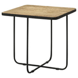  Coaster Furniture Elyna 935855 Square Stone Top Accent Side Table - Beige IMAGE 2