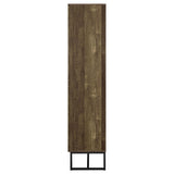  Coaster Furniture Carolyn 959640 2-door Engineered Wood Accent Cabinet - Rustic Oak IMAGE 5