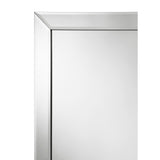  Coaster Furniture Soline 961633 22 x 61 Inch Framed Standing Floor Mirror - Silver IMAGE 5