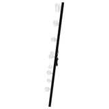  Coaster Furniture Zayan 969557 32 x 71 Inch Floor Mirror LED Lighting - Black Gloss IMAGE 6
