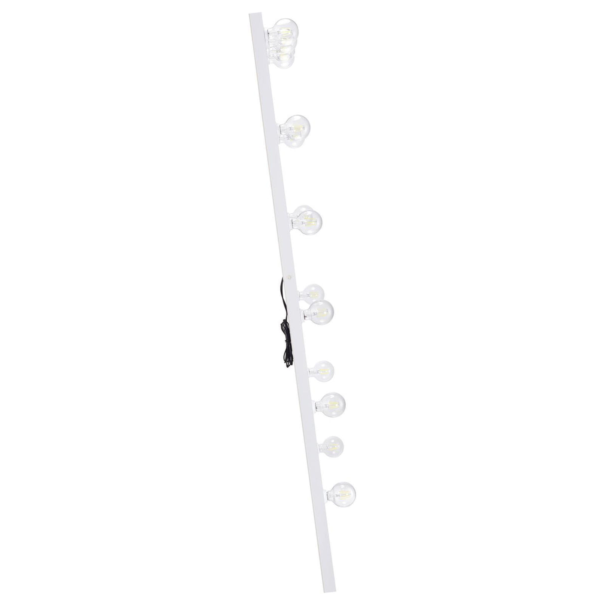  Coaster Furniture Zayan 969558 32 x 71 Inch Floor Mirror LED Lighting - White Gloss IMAGE 10