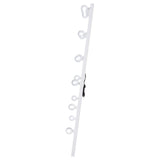  Coaster Furniture Zayan 969558 32 x 71 Inch Floor Mirror LED Lighting - White Gloss IMAGE 7