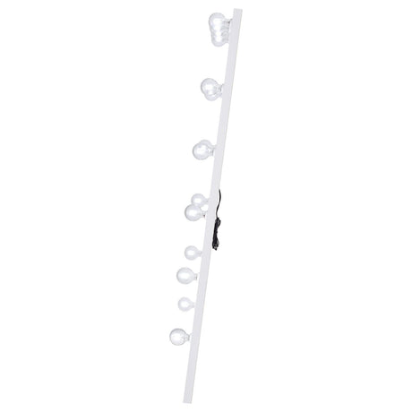  Coaster Furniture Zayan 969558 32 x 71 Inch Floor Mirror LED Lighting - White Gloss IMAGE 7