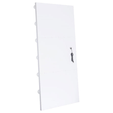  Coaster Furniture Zayan 969558 32 x 71 Inch Floor Mirror LED Lighting - White Gloss IMAGE 8