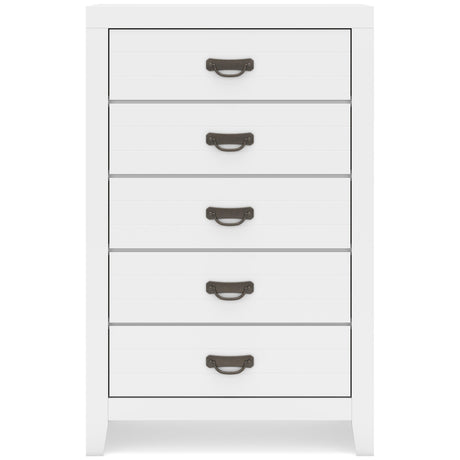  Signature Design by Ashley Binterglen B427-46 Five Drawer Chest IMAGE 3