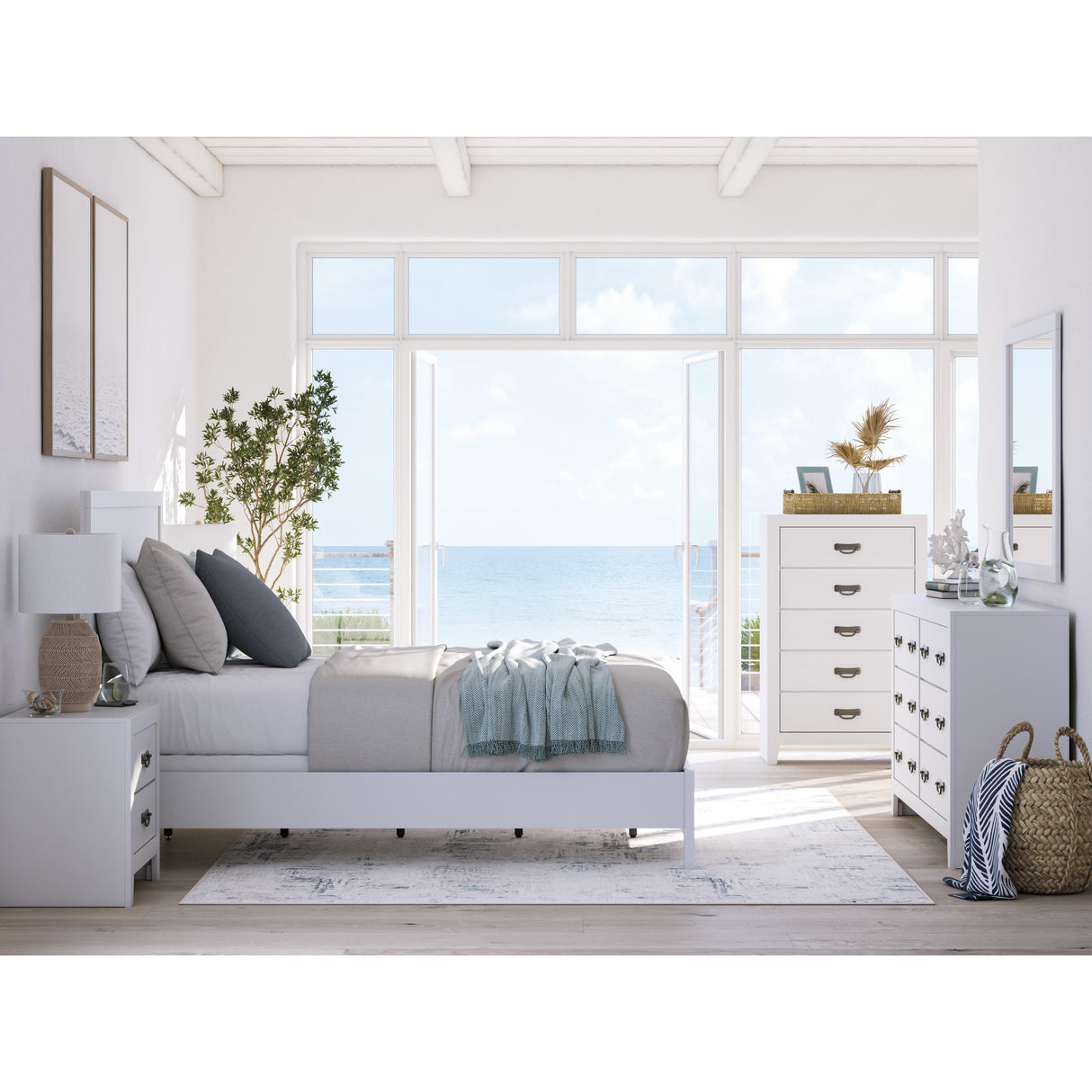  Signature Design by Ashley Binterglen B427-92 Two Drawer Night Stand IMAGE 9