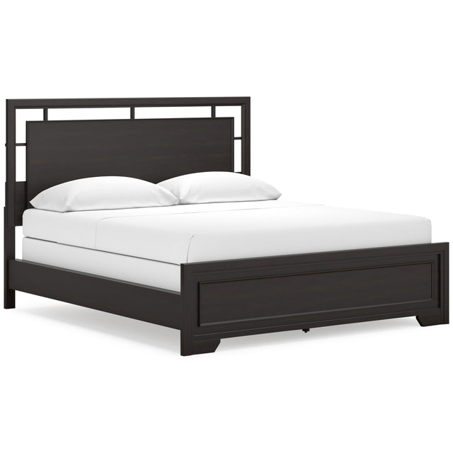  Signature Design by Ashley Covetown B441B9 California King Panel Bed IMAGE 1