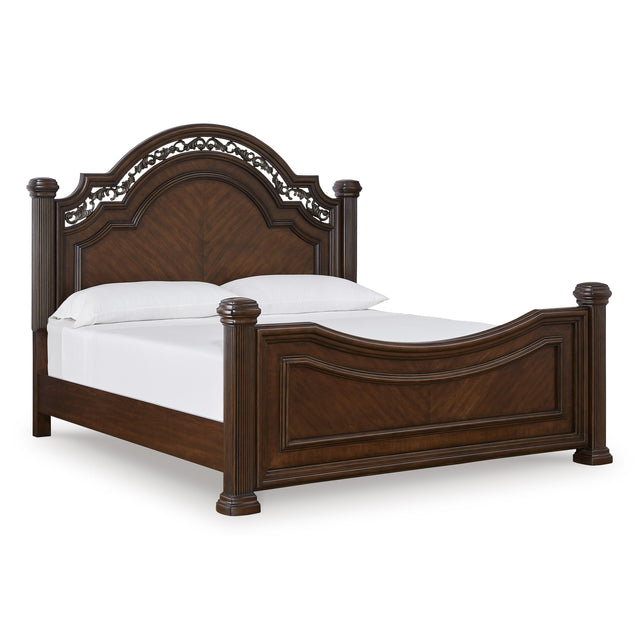  Signature Design by Ashley Lavinton B764B10 California King Poster Bed IMAGE 1