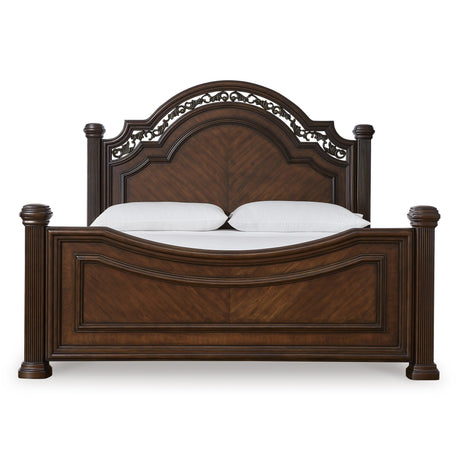  Signature Design by Ashley Lavinton B764B10 California King Poster Bed IMAGE 2