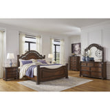  Signature Design by Ashley Lavinton B764B10 California King Poster Bed IMAGE 9