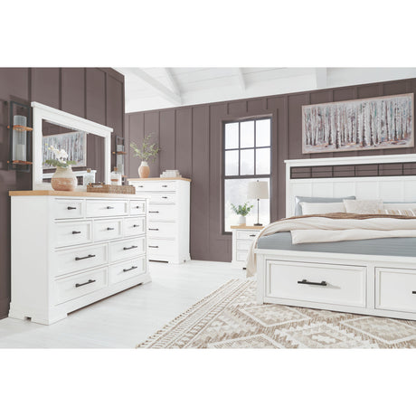  Benchcraft Ashbryn B844-93 Three Drawer Night Stand IMAGE 10