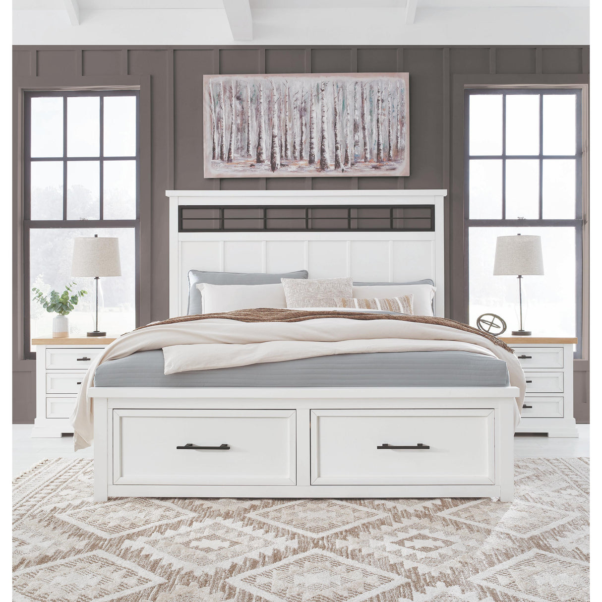  Benchcraft Ashbryn B844-93 Three Drawer Night Stand IMAGE 12