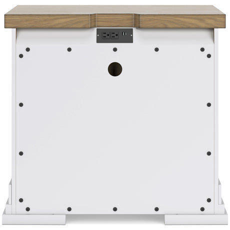  Benchcraft Ashbryn B844-93 Three Drawer Night Stand IMAGE 5