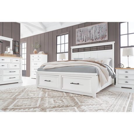  Benchcraft Ashbryn B844-93 Three Drawer Night Stand IMAGE 9