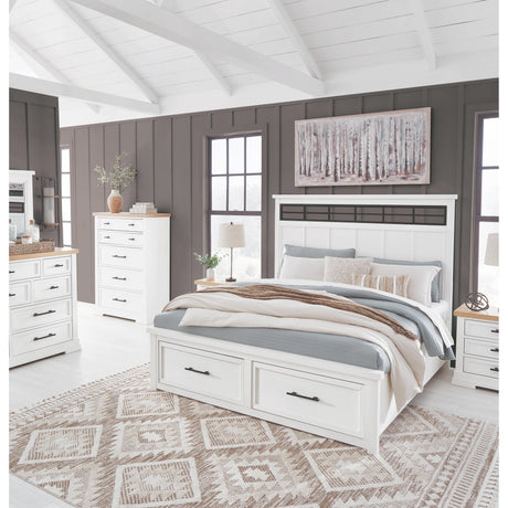  Benchcraft Ashbryn B844B1 Dresser and Mirror IMAGE 10