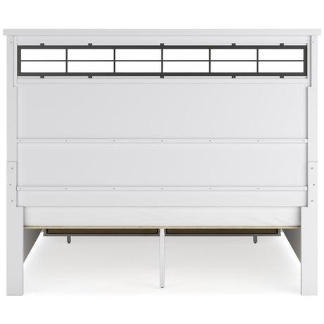  Benchcraft Ashbryn B844B5 California King Panel Storage Bed IMAGE 4