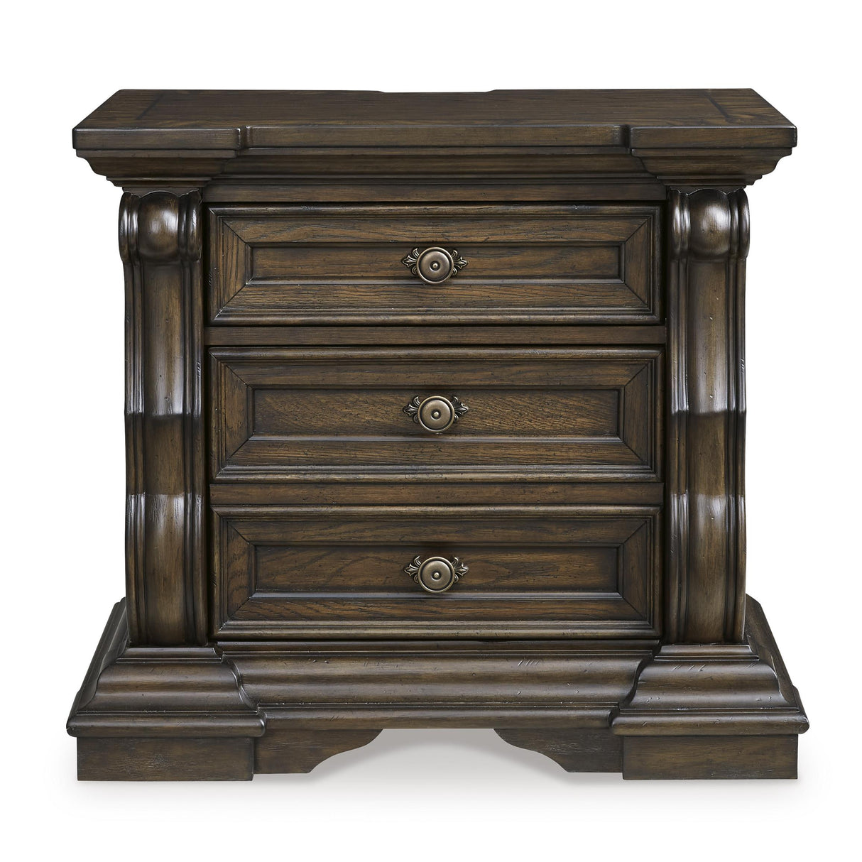  Signature Design by Ashley Maylee B947-93 Three Drawer Night Stand IMAGE 3