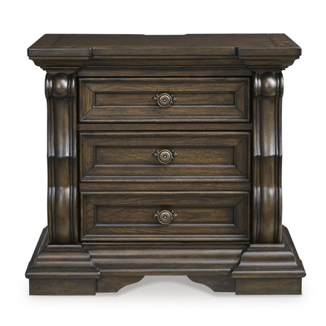  Signature Design by Ashley Maylee B947-93 Three Drawer Night Stand IMAGE 3