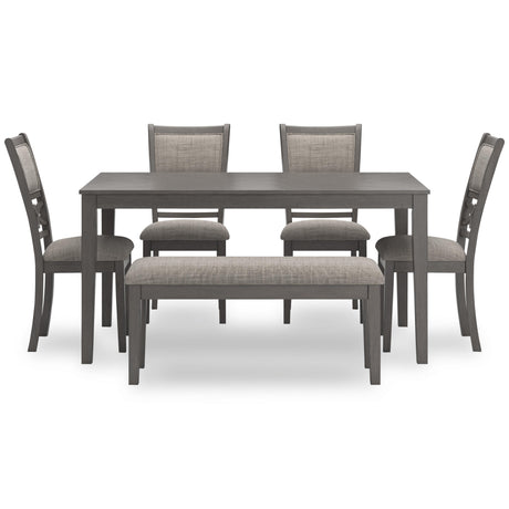  Signature Design by Ashley Wrenning D425-325 Dining Room Table Set IMAGE 2